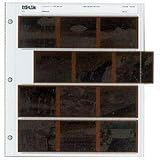Print File Archival 120 Size Negative Pages Holds Four Strips of Three 6x7 Frames, Pack of 100