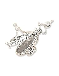 Sterling Silver Genie Lamp Charm