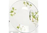 Tropix 2 Tone Etched Palm Dinner Plate