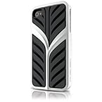MusuboTM EDEN Hybrid Case - Black/ White for iPhone 4/ 4S