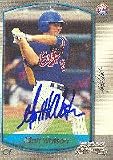 Matt Watson, Montreal Expos, 2000 Bowman Rookie Card Autographed Card