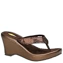 Volatile Women's Pearl Wedge Thong Sandal