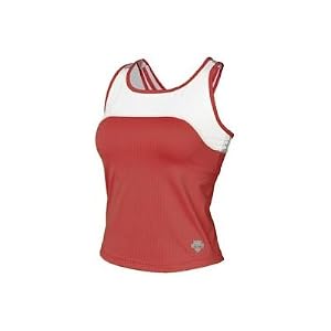 Buy Descente 2008 Ladies Bliss Cycling Top - Bright Red White - 13242brwh now!