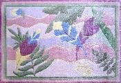 Picture of Cozy Jade Reynolds Feathers 39x58 Play Time Nylon Area Rug JR-TSC-167 3958 JR-TSC-167 3958 (Baby Gym)