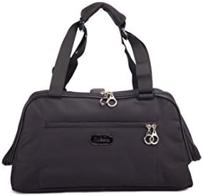 Dog Master Travel Tote Dog Cat Carrier Bag Comfortable Puppy Kitty Carry Tote Handbag (M, Black)