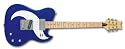Daisy Rock Tom Boy Guitar, Blue Fire