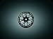 Heathen - Belt Sprockets, Contrast Cut Platinum, '04-'06 Models