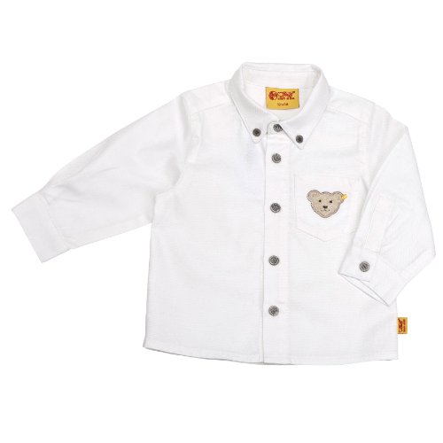 Steiff Unisex-Baby Hemd 0006838, Gr. 68, Wei&szlig; (1000) Preisvergleich