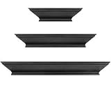 Burnes of Boston LL2932 Level Line  Black 3 piece Ledge Set