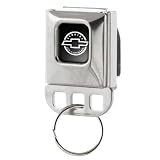 Chevrolet Classic Logo Large Seatbelt Buckle Key Chain, Licensed Product