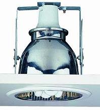 Energiesparset, Downlight für 25W Energiesparlampe, weiß