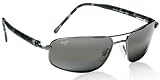Maui Jim KAHUNA 162-02 sunglasses Gunmetal / Neutral Grey