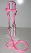 MINIATURE HORSE / SMALL PONY NYLON BRIDLE PINK