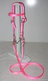 MINIATURE HORSE / SMALL PONY NYLON BRIDLE PINK