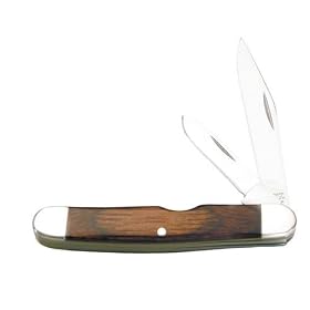 Bear & Son 217R 3 1/4 Inch Rosewood 2 Blade Jack Knife