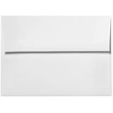 A7 Invitation Envelopes w/Peel & Press (5 1/4 X 7 1/4) - 80lb. Bright White (50 Qty.)