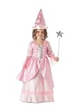 Toddler Lg 4-6 - Enchanting Pink Princess Costume (Wand and choker not included)