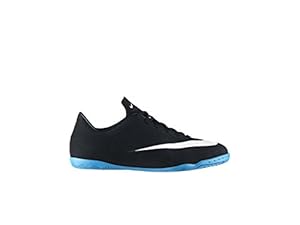 Nike Youth Mercurial Victory V CR Indoor (BLACK/NEO TURQ) (13C)