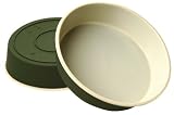 The Carefree Kitchen 2-Tone Silicone Pie Pan, Tarragon Green