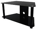 Black 2 Shelf TV Stand for up to 37 inch TVs