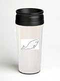 16 oz. Double Wall Insulated Tumbler with dolphin - Paper Insert