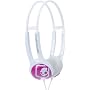 Skullcandy SC-ICONH2 Icon Headphones (Pink and Light Blue Caps)