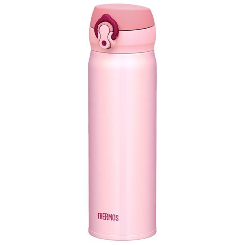 Thermos Vacuum Insulation Mug One-touch Open Type 0.5L Burgundy JNL-500 PCH (Peach)