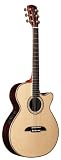 Alvarez Acoustic Guitar PF90SC Cutaway Grand Concert Top Solid Spruce Back & Side Solid Rosewood Back