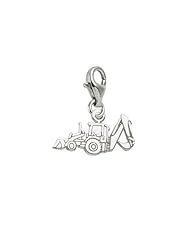 Rembrandt Charms Backhoe Charm with Lobster Clasp