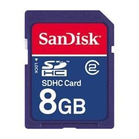 Sandisk 8gb Sdhc Standart Secure Digital High Capacity (SDHC) Memory Card