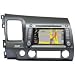 Rosen Video DSHD0820N11 AM/FM/CD/DVD In-Dash System w/7 LCD Display/Nav/iPod/Bluetooth/SAT-Honda Civic (1 Each)