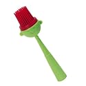 Design Silikon Backpinsel CHEF grün - mit weißer Mütze