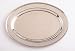 18 Inch Oval Stainless Steel Serving Platter