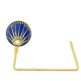 Shell Designed with Pearl Purse Hanger - Purse Caddy (Free Shipping When You Buy 3 or More)