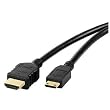 Mini HDMI to HDMI 6ft Cable for CANON VIXIA HF10 HF100 HG Camcorder