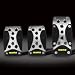 Grand Prix Shiny Black Automatic Pedal Kit