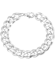 Clevereves Sterling Silver 24.00 Inches Curb Chain