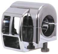 Chrome Plated Right Hand Switch Housing with Built-in Throttle Housing for use with 1982/1995 switches Billet handlebar controls for big twin & sportster -by-Excel Components