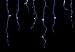 240 Blue Snowing LED Christmas Icicle Lights