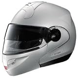 Nolan N102 N-Com Flat Silver Helmet - XX-Large