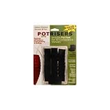 Potrisers PR32 Invisible Pot Feet, Black, 32-Pack