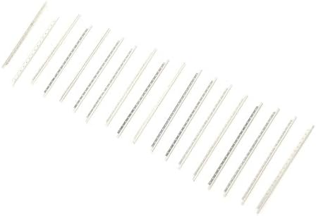 Andoer 18pcs Classical Guitar Fret Wire Fretwire Set 2.0mm Precut Width Silver