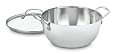 Cuisinart Chef's Classic Stainless 5-1/2-Quart Multi-Purpose Pot with Glass Cover