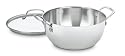 Cuisinart Chef's Classic Stainless Steel 5-1/2-Quart Multi-Purpose Pot with Glass Cover