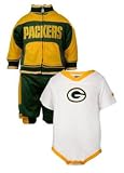 Green Bay Packers Infant 3-Piece Fleece Set