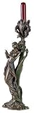 Art Nouveau - Beatrice Candle Holder - Cold Cast Resin - 14'' Height
