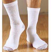 Hanes Men's 6 pack cushion crew sock