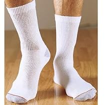 Hanes Men's 6 pack cushion crew sock