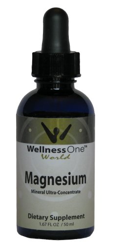 Magnesium - Premium Liquid Ionic Mineral 50 ml Bottle (100 days at 50 mg Per 10 Drop Serving) Magnesium - Premium Liquid Ionic Mineral 50 ml Bottle (100 days at 50 mg Per 10 Drop Serving)