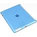 Luvvitt® DOLCE Slim-fit Smart Cover Companion / Compatible TPU Case (BACK COVER only) for iPad 4 & iPad 3 & iPad 2 - Transparent Blue